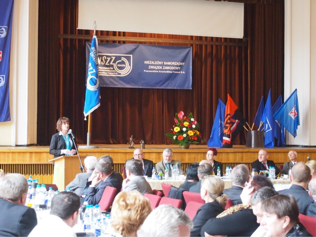 Walne Zgromadzenie Delegatów NSZZ Pracowników Arcelormittal Poland S.A. w dniu 2014.05.14
